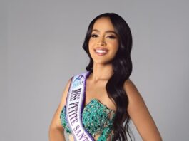 Ashley Joga representa a Santiago Rodríguez en el Miss Petite